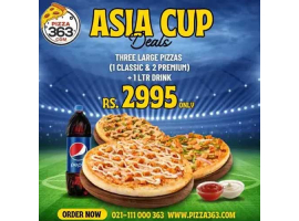 Pizza 363 Offers Asia Cup Deal 7 For Rs.2995/-image-1326